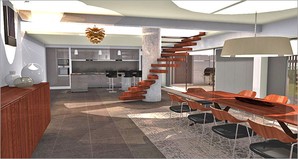 Click on the image to go to the 3D project 10 Spotlighted HomeByMe interior design projects