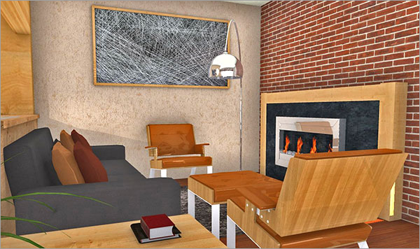 Click on the image to go to the 3D project 10 Spotlighted HomeByMe interior design projects