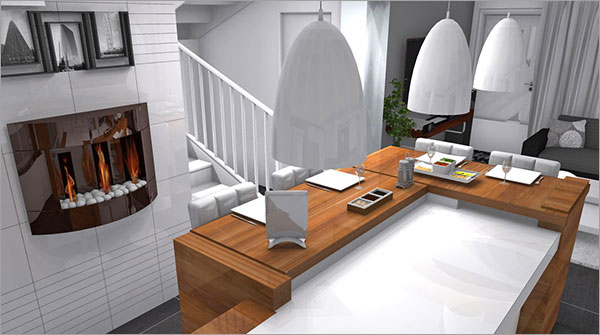 Click on the image to go to the 3D project 10 Spotlighted HomeByMe interior design projects