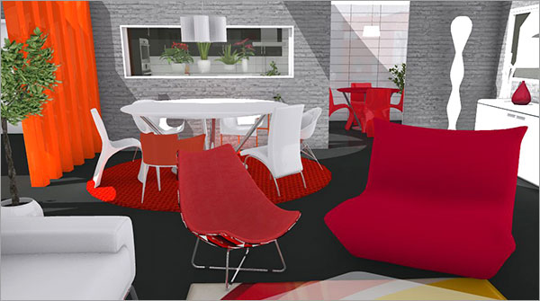 Click on the image to go to the 3D project 10 Spotlighted HomeByMe interior design projects