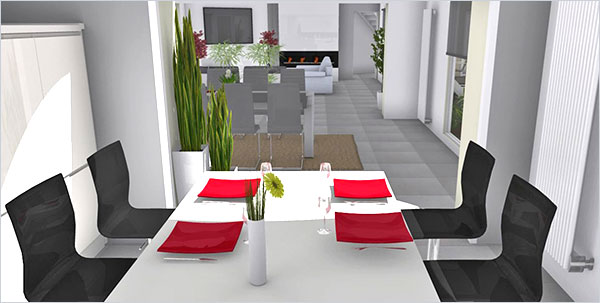 Click on the image to go to the 3D project HomeByMe helps bring your interior design ideas to life in 3D
