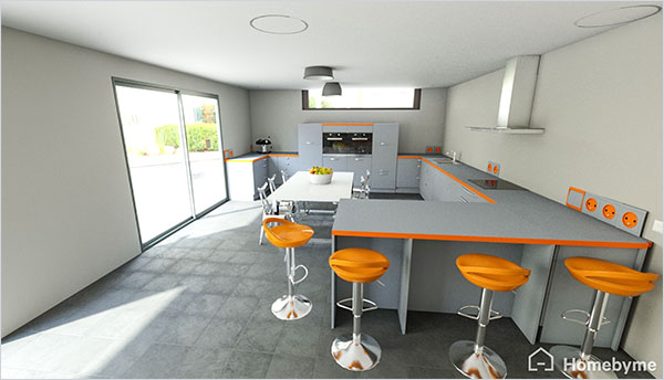 Click on the image to go to the 3D project in a new tab. Homebyme helps bring your interior design ideas to life in 3D