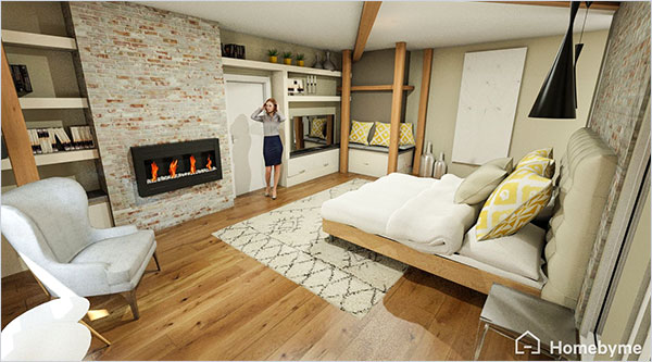 Click on the image to go to the 3D project in a new tab Homebyme helps bring your interior design ideas to life in 3D