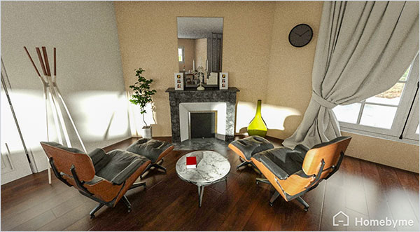 Click on the image to go to the 3D project in a new tab Homebyme helps bring your interior design ideas to life in 3D