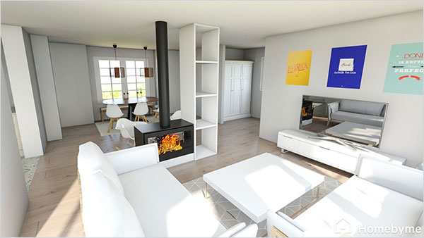 Click on the image to go to the 3D project in a new tab Homebyme helps bring your interior design ideas to life in 3D