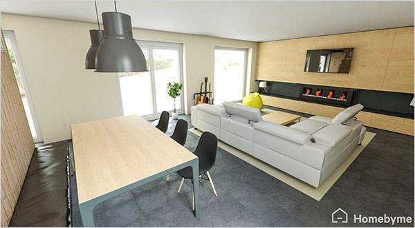Click on the image to go to the 3D project in a new tab Homebyme helps bring your interior design ideas to life in 3D