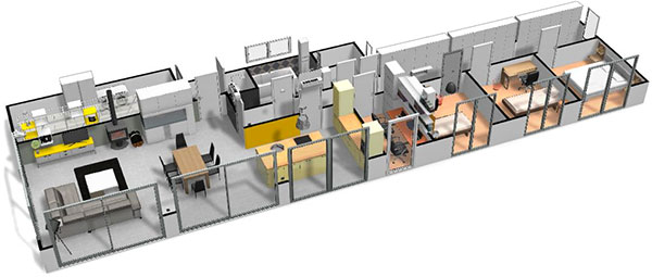 Click on the image to go to the 3D project Homebyme helps bring your interior design ideas to life in 3D